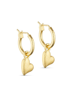 Pure By Nat - Esmee Hoop Earrings G/P Pure By Nat - Esmee Hoop Earrings G/P