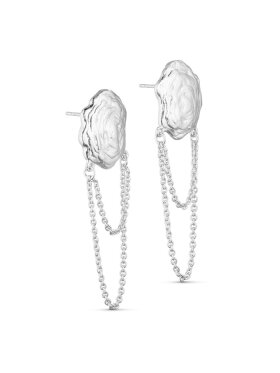 Pure By Nat - Esther Chain Earrings S/P Pure By Nat - Esther Chain Earrings S/P