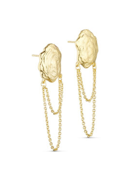Pure By Nat - Esther Chain Earrings G/P Pure By Nat - Esther Chain Earrings G/P