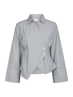 Neo Noir - Fenli Striped Shirt Grey Neo Noir - Fenli Striped Shirt Grey