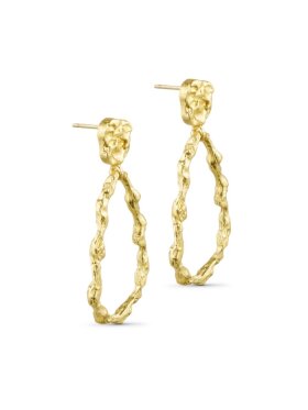 Pure By Nat - Vela Foil earrings G/P Pure By Nat - Vela Foil earrings G/P