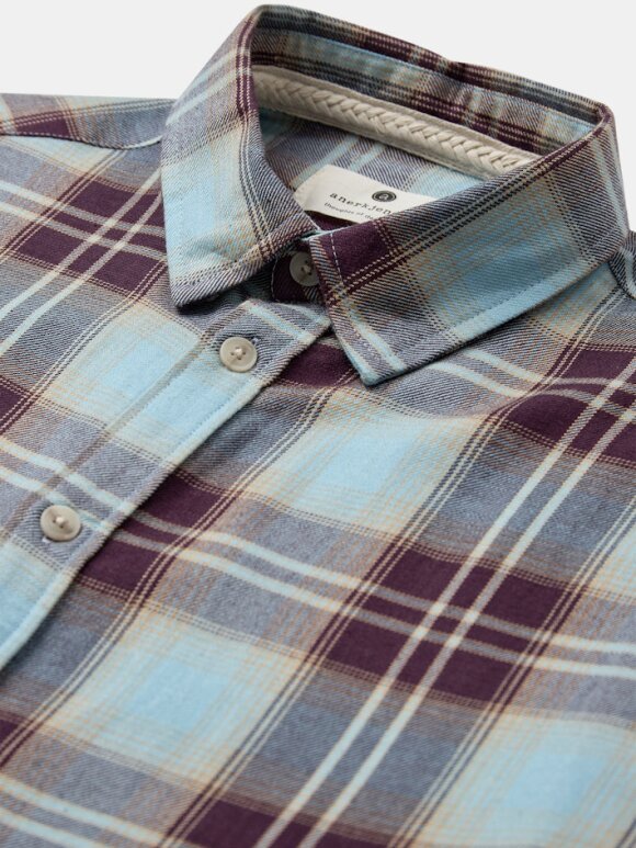 Anerkjendt - AKLEIF VISCOSE CHECK SHIRT