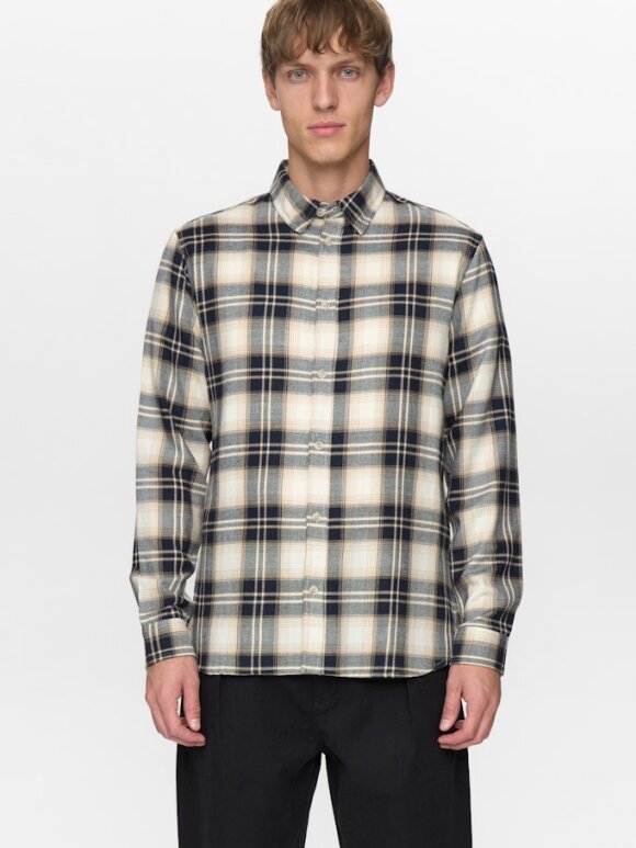 Anerkjendt - AKLEIF VISCOSE CHECK SHIRT