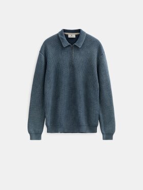 Anerkjendt - AKSILAS PATENT HALF ZIP KNIT
