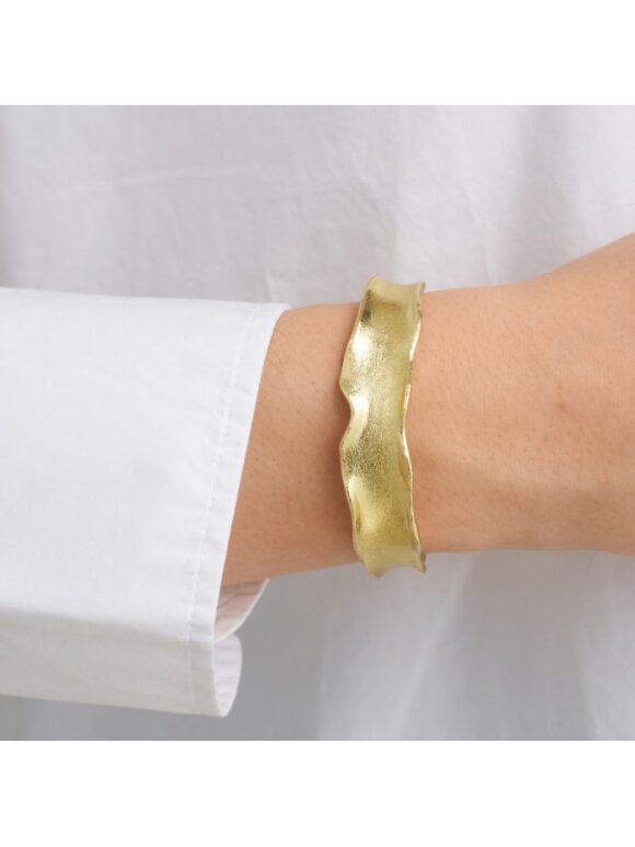 Pure By Nat - Bangle Guldbelagt