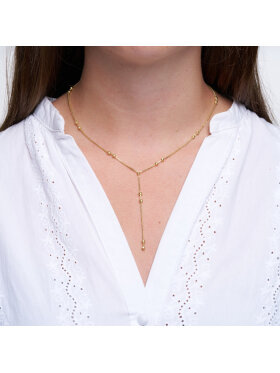 Pure By Nat - Camille Y-Necklace G/B Pure By Nat - Camille Y-Necklace G/B