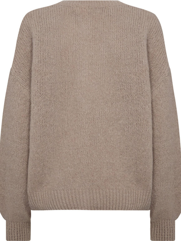 Depeche - SarahDe Alpaca Cardigan sand