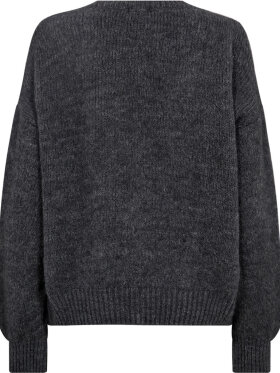Depeche - SarahDe Alpaca Cardigan Grey