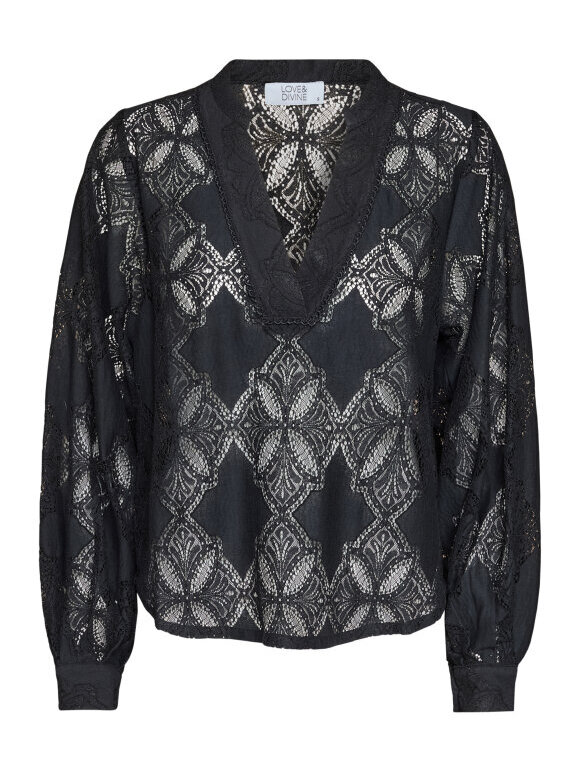Love & Divine - Love1307 Blouse Black