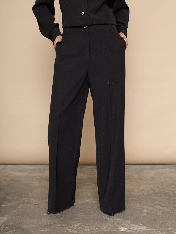Love & Divine - Love857-6 Pants Black Glitter