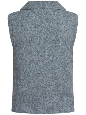 Love & Divine - Love1454 Knit vest Grey Love & Divine - Love1454 Knit vest Grey