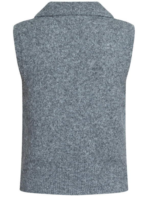 Love & Divine - Love1454 Knit vest Grey
