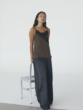 Love & Divine - Love1357 Top Chocolate/Black