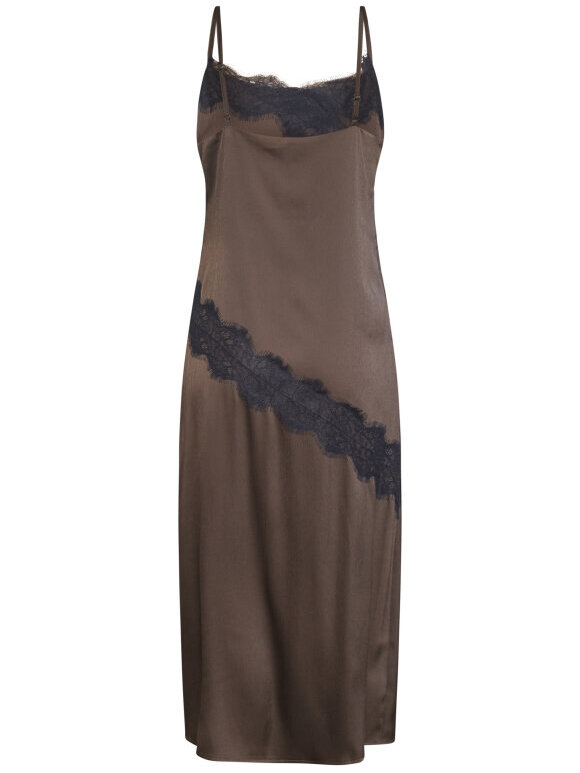 Love & Divine - Love1356 Dress Chocolate/Black