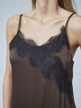 Love & Divine - Love1356 Dress Chocolate/Black