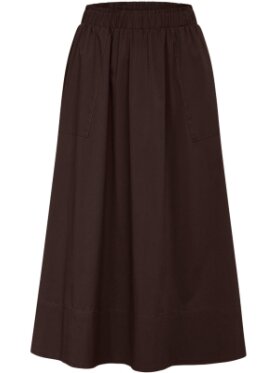 La Rouge - Vilma Skirt Dark Brown La Rouge - Vilma Skirt Dark Brown