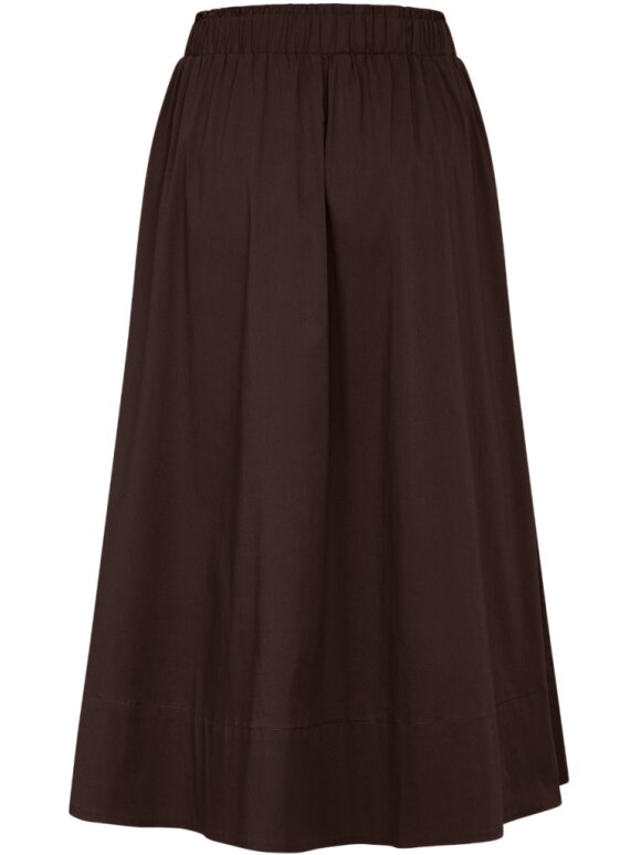 La Rouge - Vilma Skirt Dark Brown