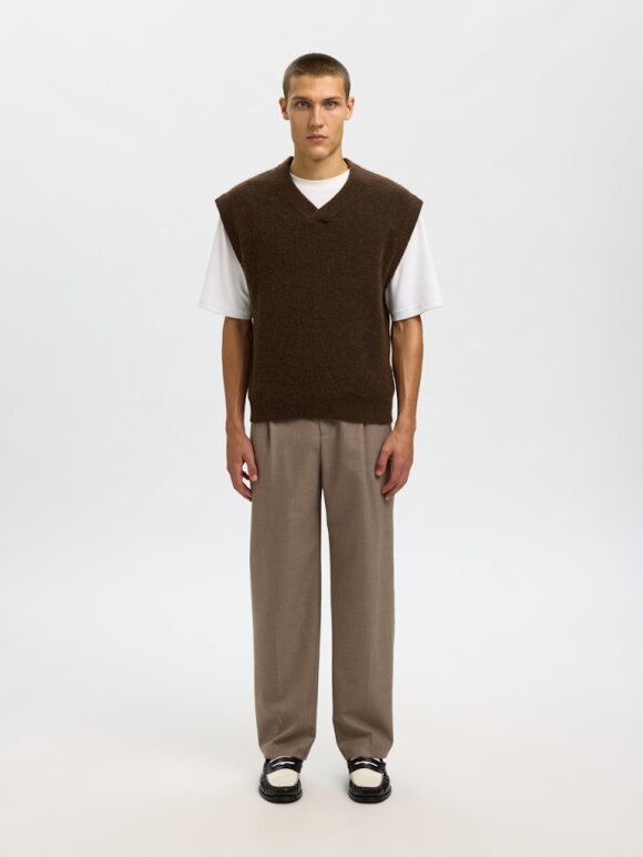 Selected - SLHRAI KNIT V-NECK WAISTCOAT