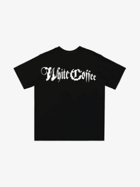 WHITE COFFEE - WHITE COFFEE DIGITAL LOGO TEE WHITE COFFEE - WHITE COFFEE DIGITAL LOGO TEE