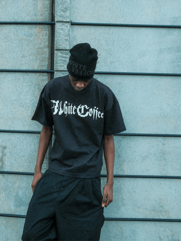 WHITE COFFEE - WHITE COFFEE DIGITAL LOGO TEE