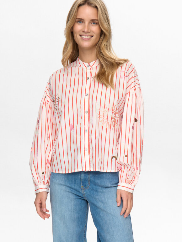 Numph - NUSoleima Shirt Cloud Dancer