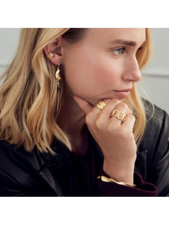 Pure By Nat - Noelle Hook Earrings gemstone