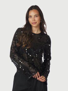 Neo Noir - Neo Noir Blake Sequins Blouse Neo Noir - Neo Noir Blake Sequins Blouse
