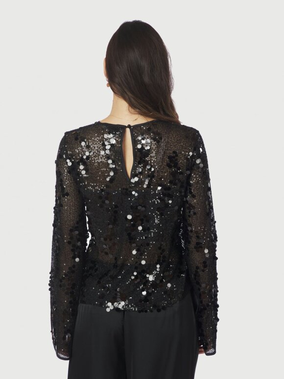 Neo Noir - Neo Noir Blake Sequins Blouse