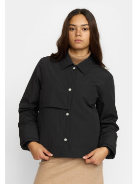 Selfhood Dame - Short Trenchcoat Black Selfhood Dame - Short Trenchcoat Black