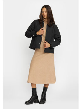 Selfhood Dame - Short Trenchcoat Black Selfhood Dame - Short Trenchcoat Black