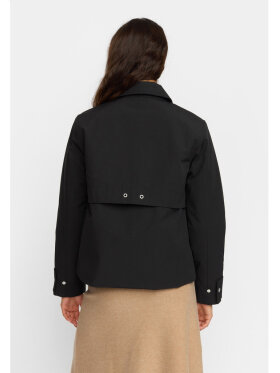 Selfhood Dame - Short Trenchcoat Black Selfhood Dame - Short Trenchcoat Black