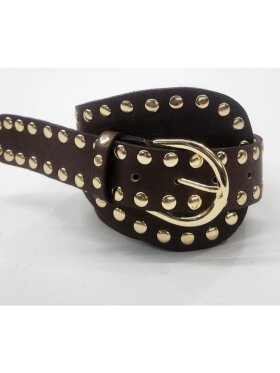 tim&simonsen - Dunja Stud Belt Chokolate