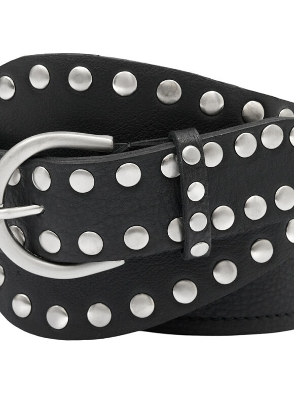 tim&simonsen - Dunja Stud Belt Black Silver