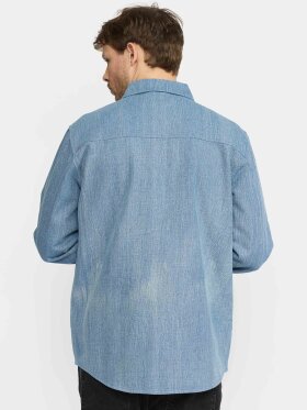 Revolution - Revolution zipped denim shirt