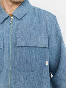 Revolution - Revolution zipped denim shirt