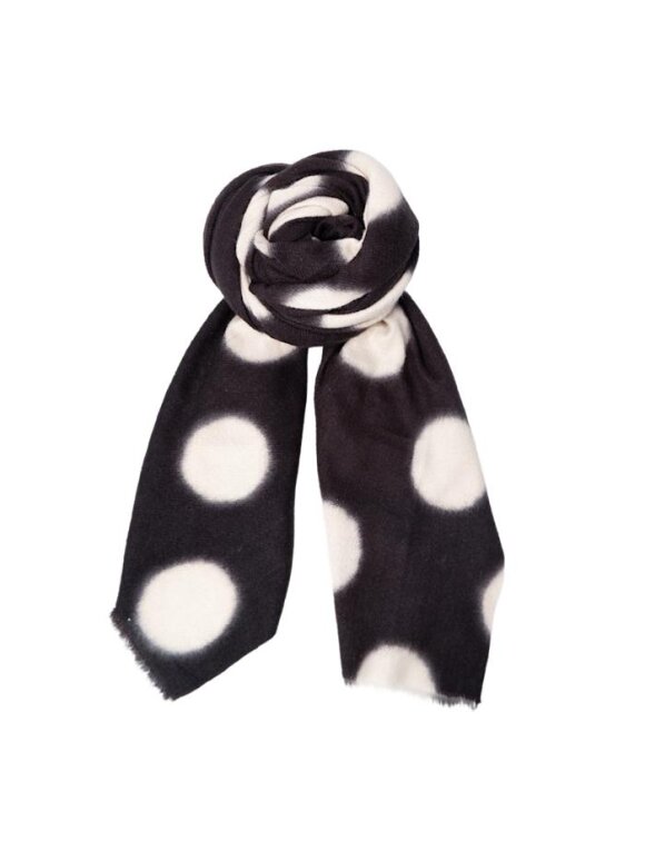 Black Colour - BCBlix Dotted Winter Scarf