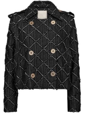 Gossia - Angelie Jacket Black Offwhite