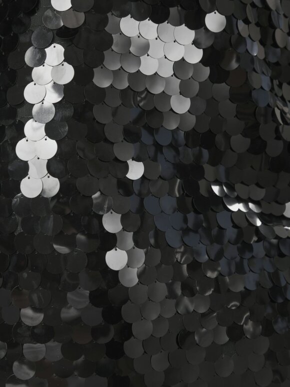 Neo Noir - Miva Big Sequins Skirt black