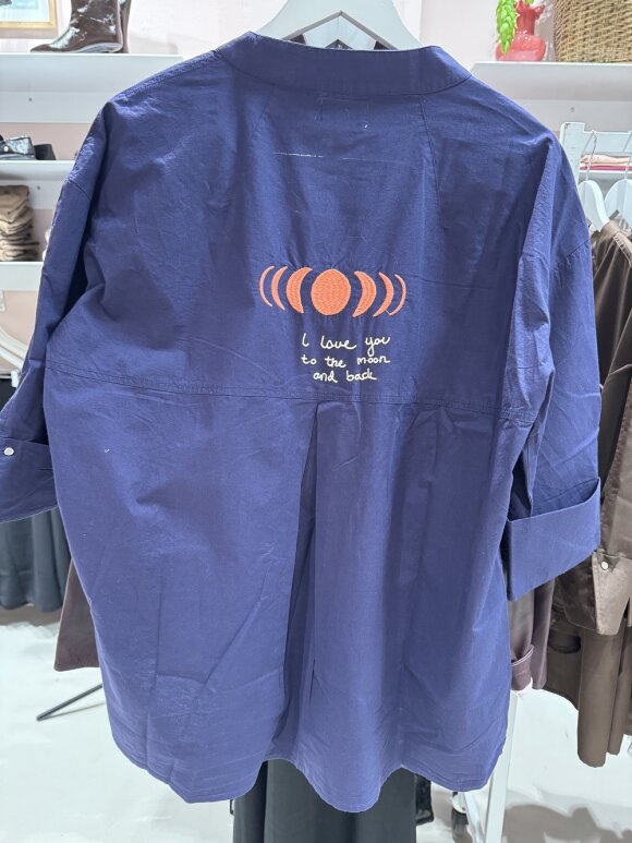 WAUW - Luna Shirt Moon Marine