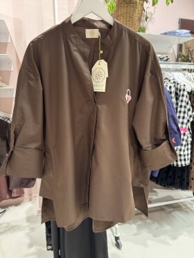 WAUW - Luna Shirt Heart Chocolate