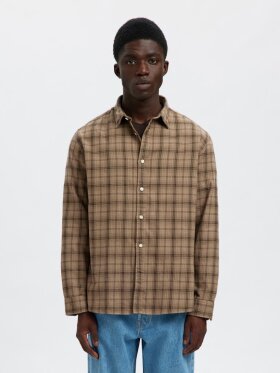 Selected - SLHREGNOAH BRUSHED TWIST SHIRT