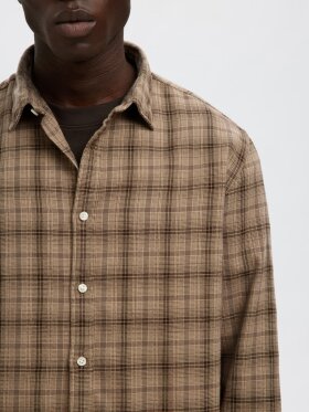 Selected - SLHREGNOAH BRUSHED TWIST SHIRT