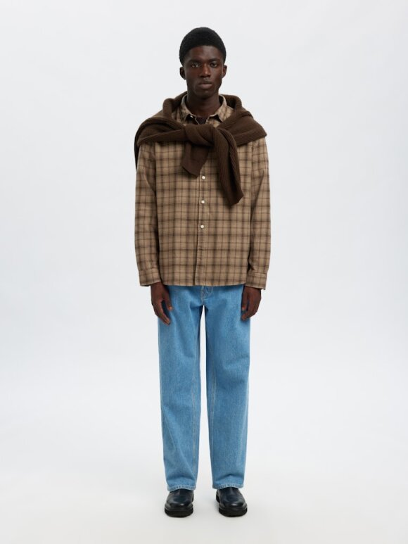 Selected - SLHREGNOAH BRUSHED TWIST SHIRT