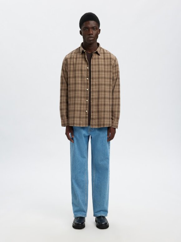 Selected - SLHREGNOAH BRUSHED TWIST SHIRT