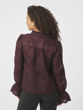 Neo Noir - Amara Big Embroidery Blouse