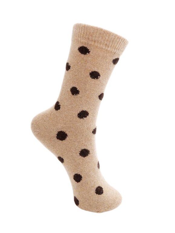 Black Colour - BCHeather Sock Camel