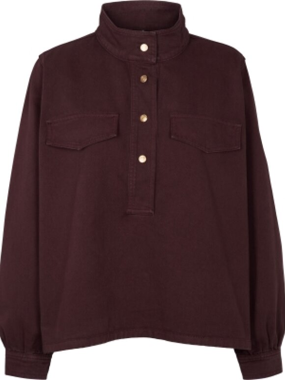Prepair - Bianca Blouse Bordeaux