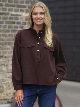 Prepair - Bianca Blouse Bordeaux