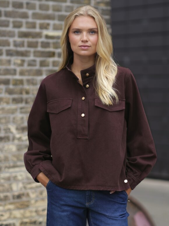 Prepair - Bianca Blouse Bordeaux