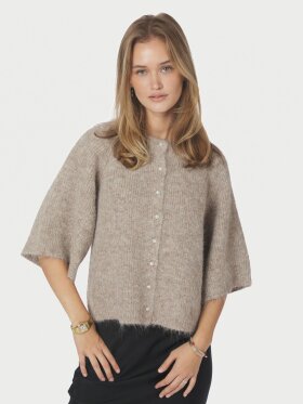 Neo Noir - Amaya fluffy Knit Cardigan